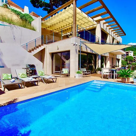 V&v Lloret-villa Marie- No Se Admiten Grupos De Amigos, Solo Familias! De Lujo Con Piscina Privada, Ascensor, Ping-pong, Billar 4*