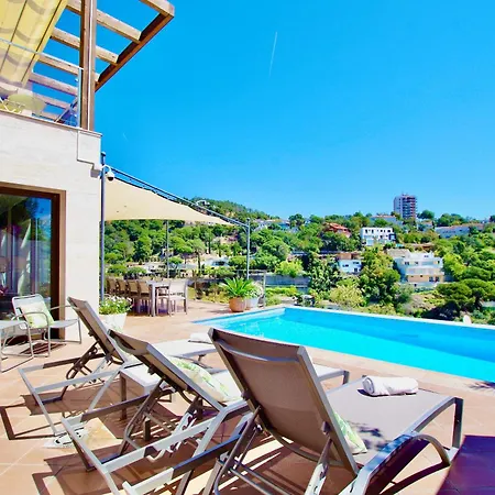 V&v Lloret-villa Marie- No Se Admiten Grupos De Amigos, Solo Familias! De Lujo Con Piscina Privada, Ascensor, Ping-pong, Billar Hotell